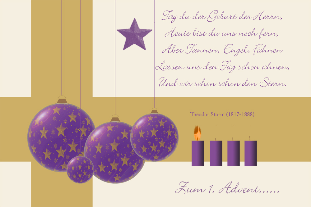 ZUM 1. ADVENT ...