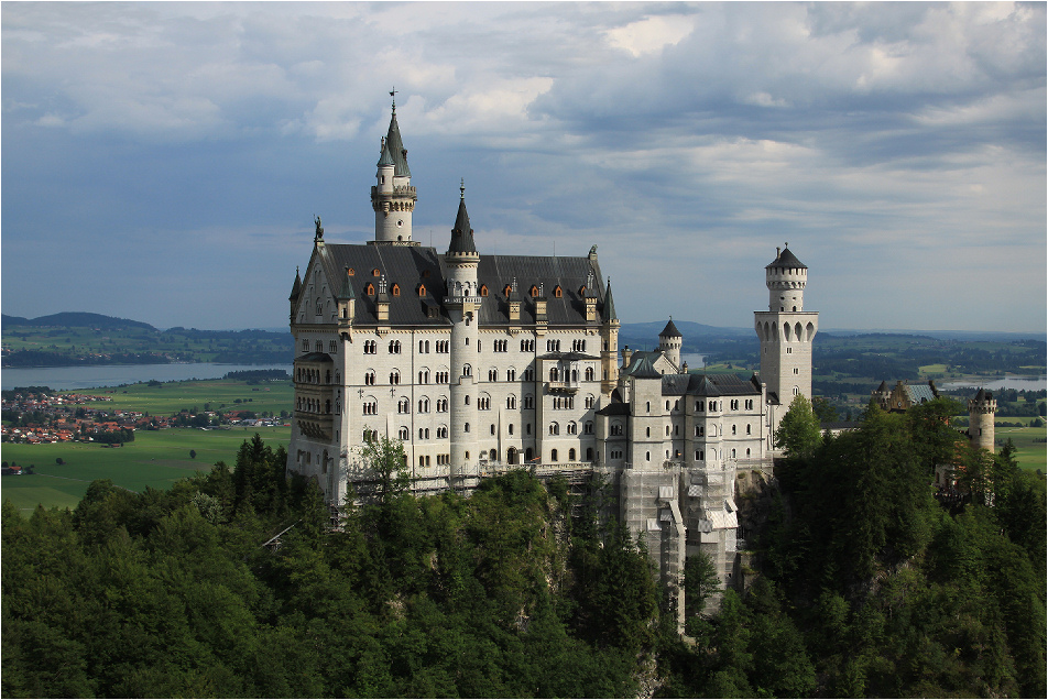 zum 165. Geburtstag - König Ludwig II fand immer die schönsten Plätze...