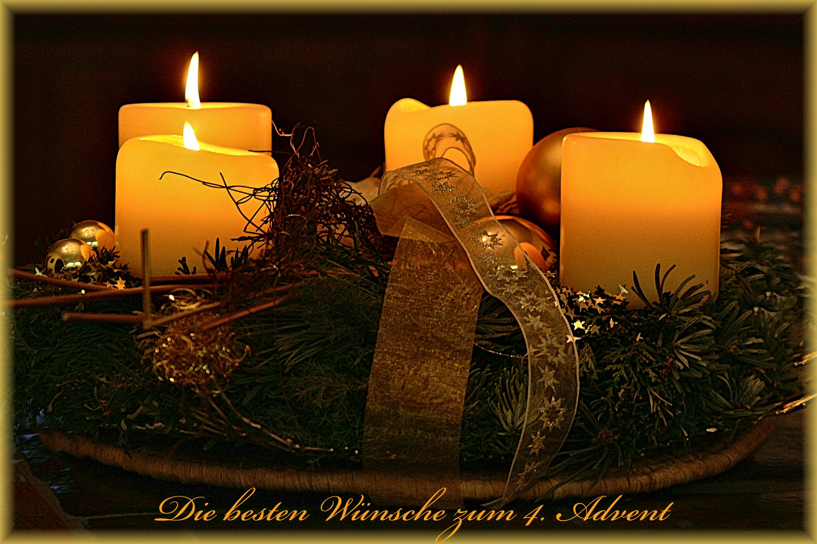 Zum 4. Advent Foto &amp; Bild dies und das, licht, kerzen Bilder auf