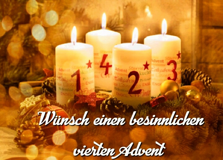 Zum 4. Advent Foto &amp; Bild stillleben, arrangierte szenen, motive