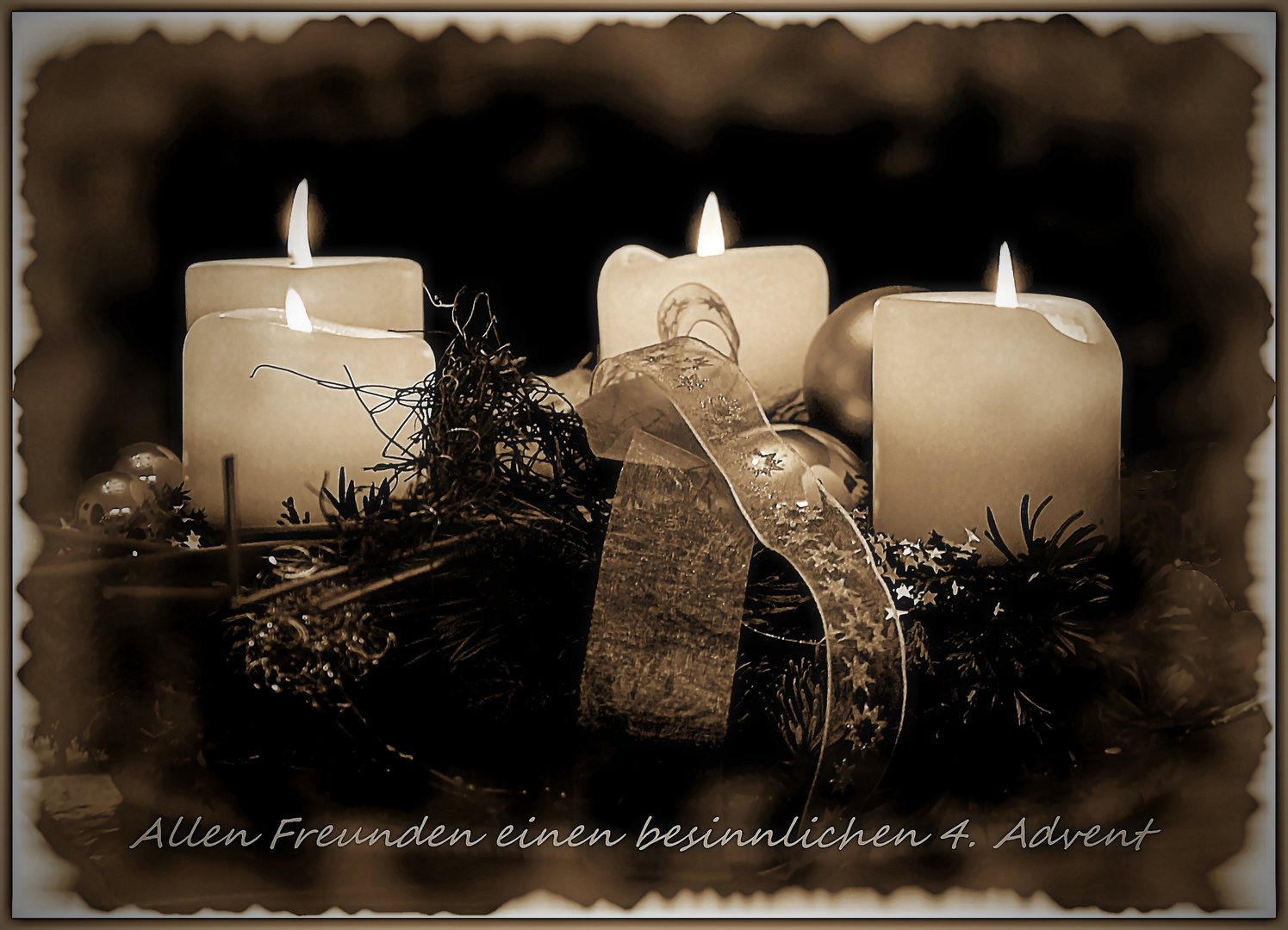 Zum 4. Advent Foto & Bild | gratulation und feiertage, karten und