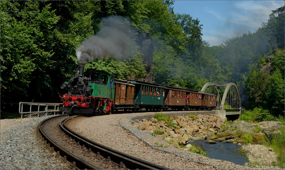 Zum 6. Schmalspurbahnfestival der Weißeritztalbahn ...,