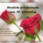 zum 90. Geburtstag....