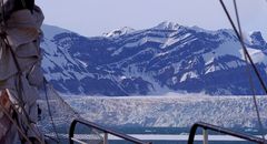 Zum Abkühlen - Segeltörn Spitzbergen