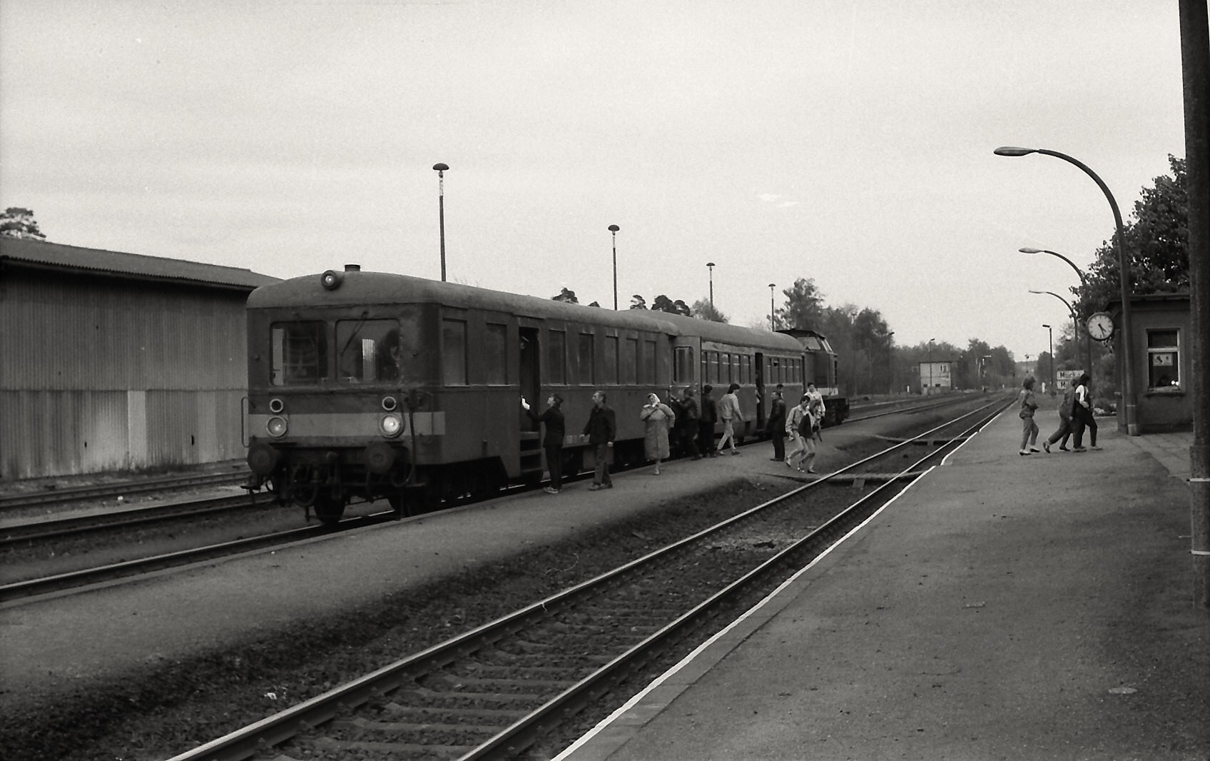 Zum Abschied an der HorkaSchiene Foto & Bild historische