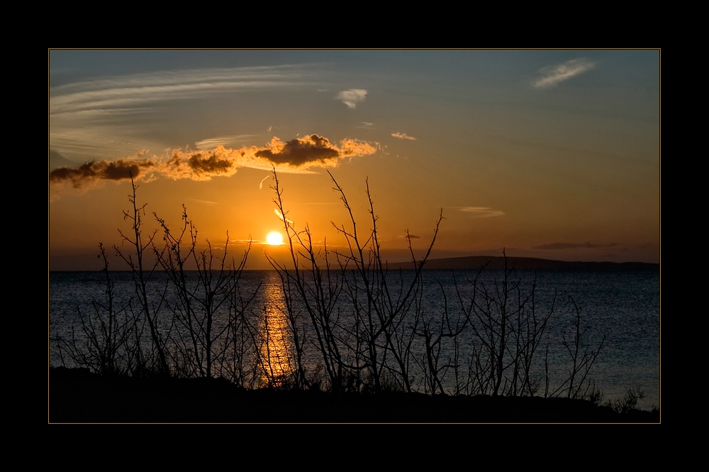 -Zum Abschied noch einen  Sonnenuntergang -