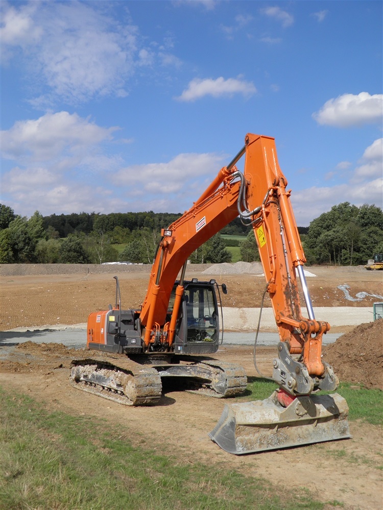 Zum Bagger Foto & Bild baumaschinen, verkehr & fahrzeuge, schiene und