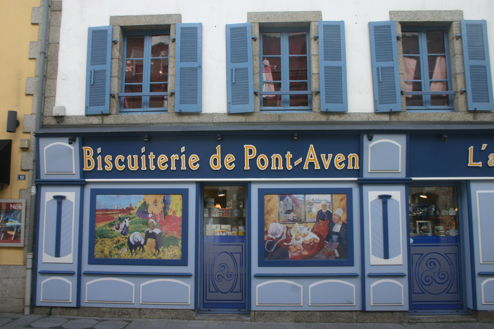 Zum blauen Montag: Bisquit de Pont-Aven  