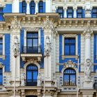 Zum Blue Monday: Jugendstil in Riga