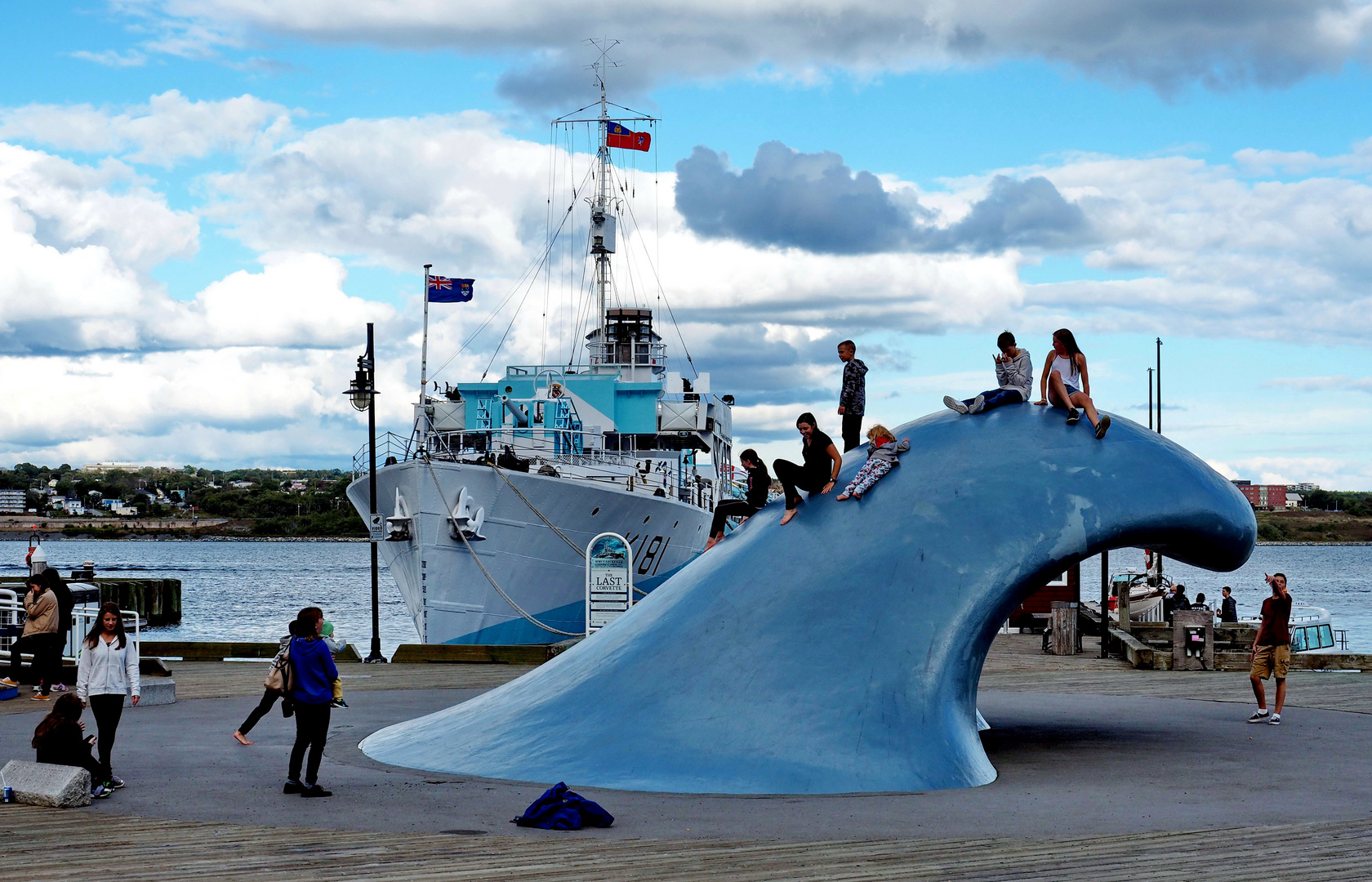 Zum Blue Monday: Kids' Playground in Halifax (Kanada)