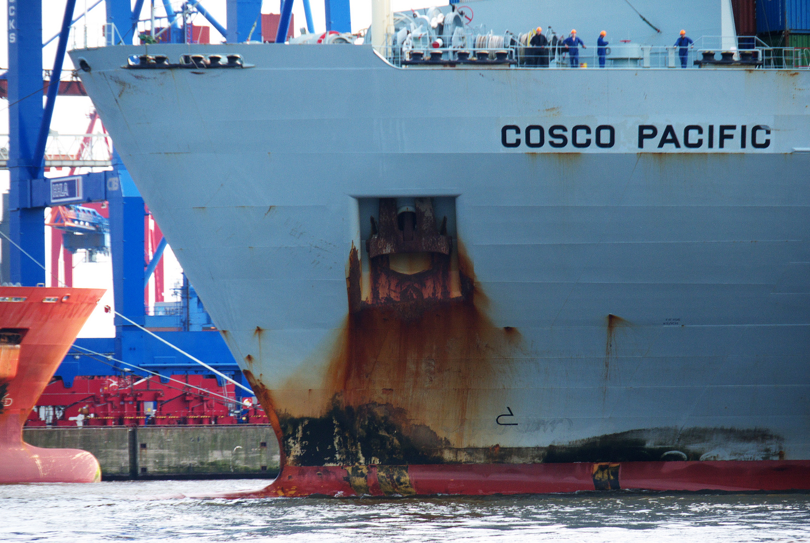 Zum ent-laden oder ent-rosten in den Hafen?