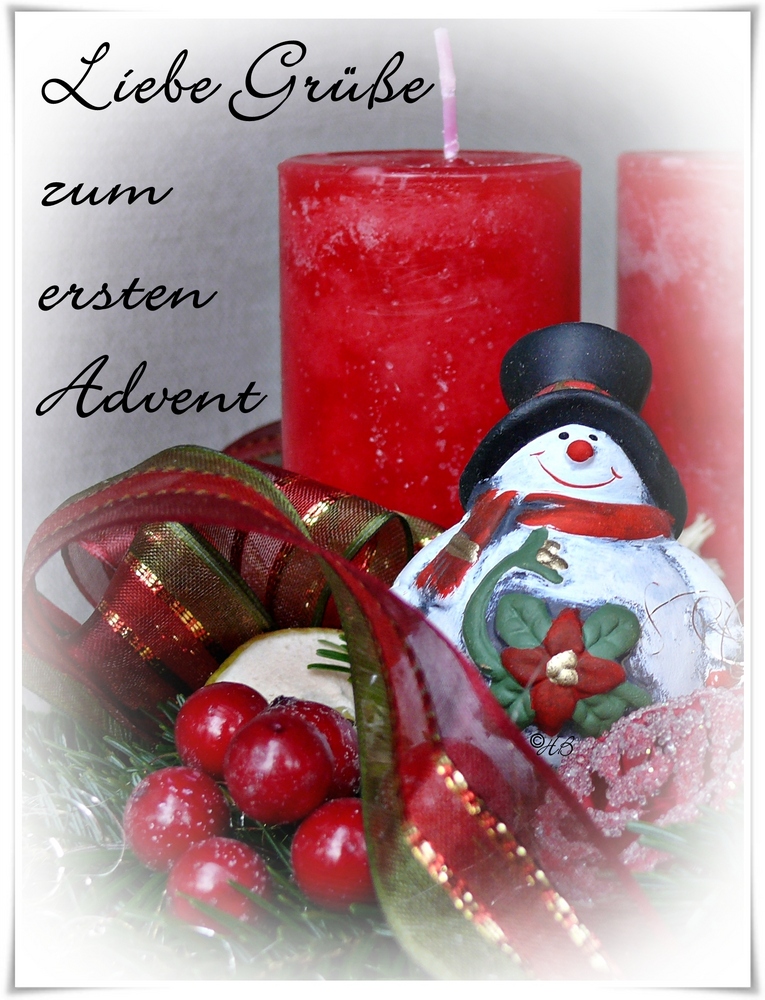 Zum ersten Adventswochenende...