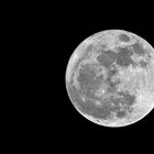 Zum ersten Mal den Mond abgelichtet