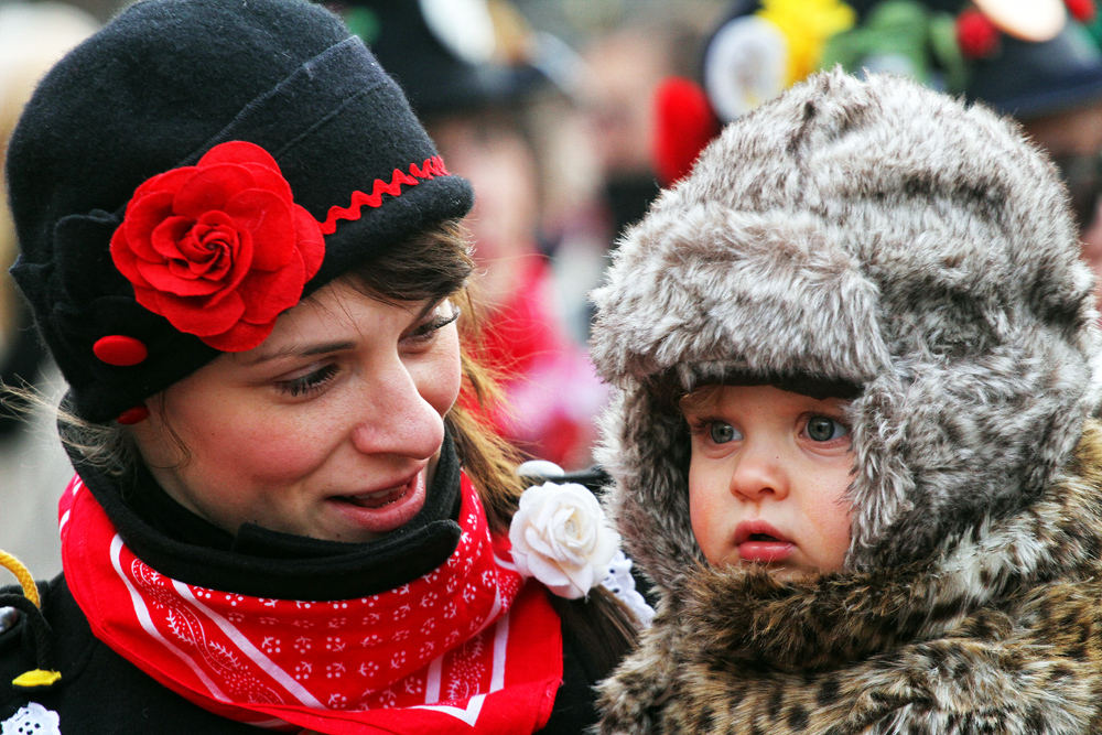 zum ersten Mal Fasching erleben