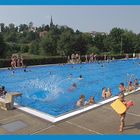 zum ersten mal in diesem jahr im freibad ....