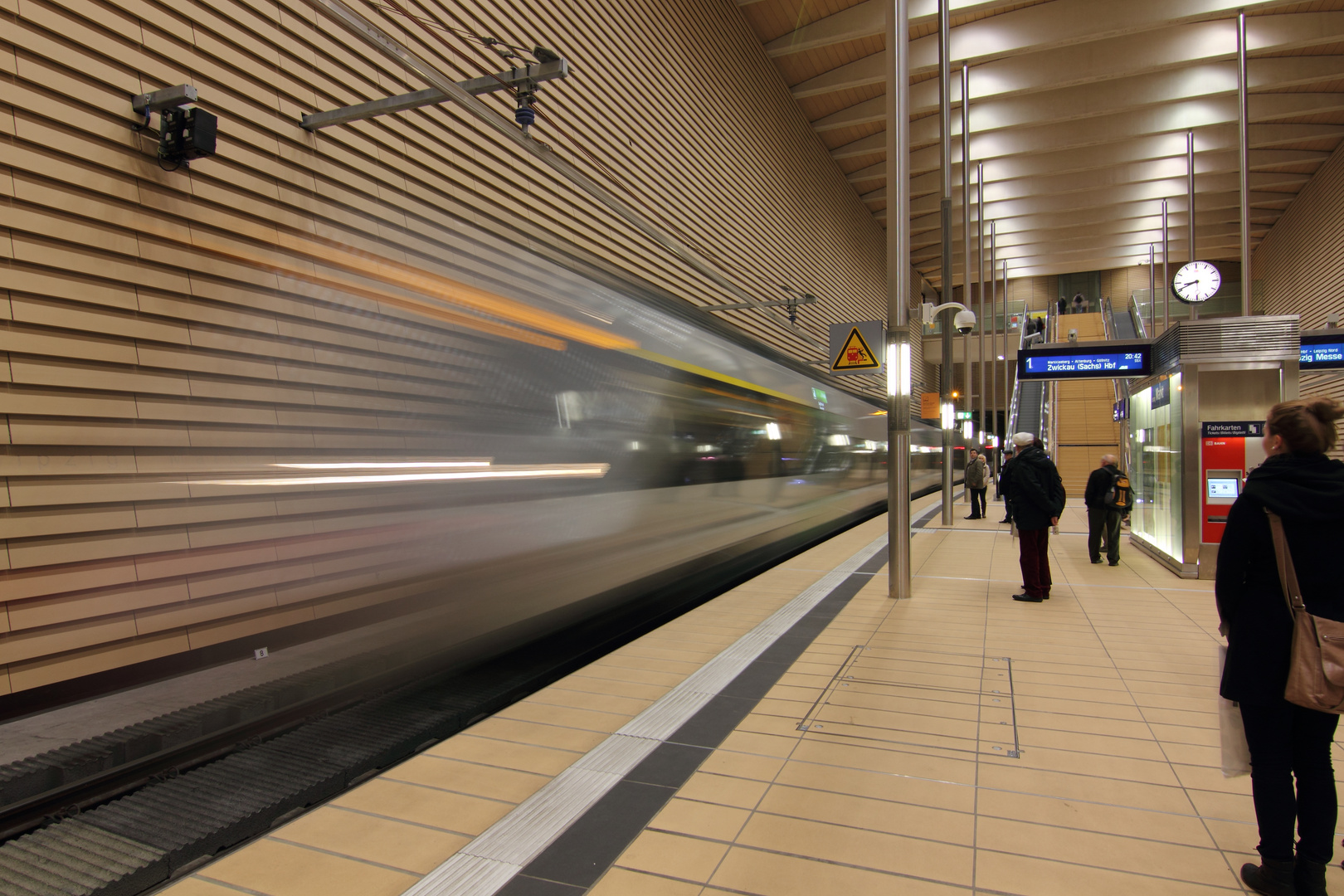 zum ersten mal, u- bahn