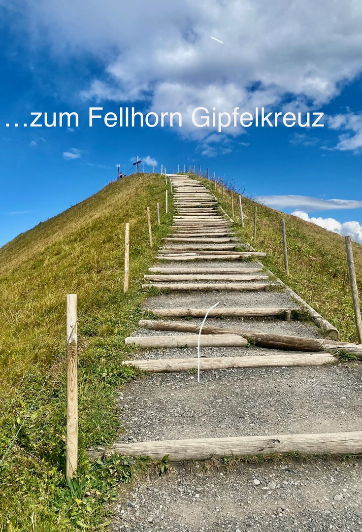 Zum Fellhorn Gipfelkreuz