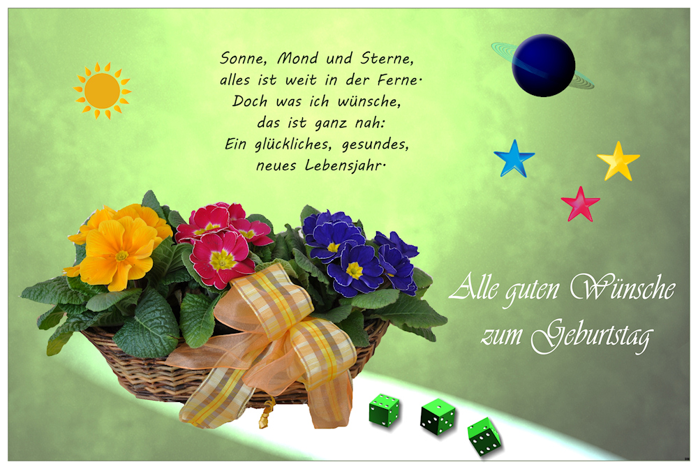 zum Geburtstag,