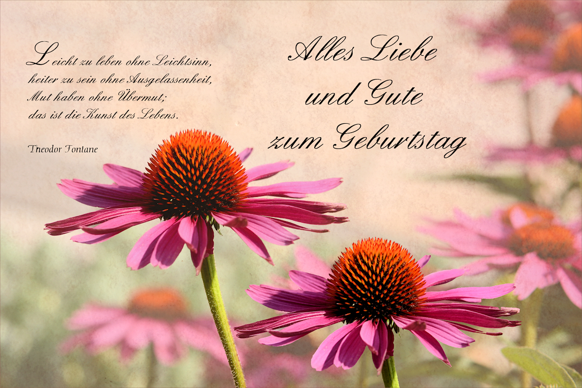 Zum Geburtstag Foto & Bild spezial, glückwunschkarte, spruchkarte