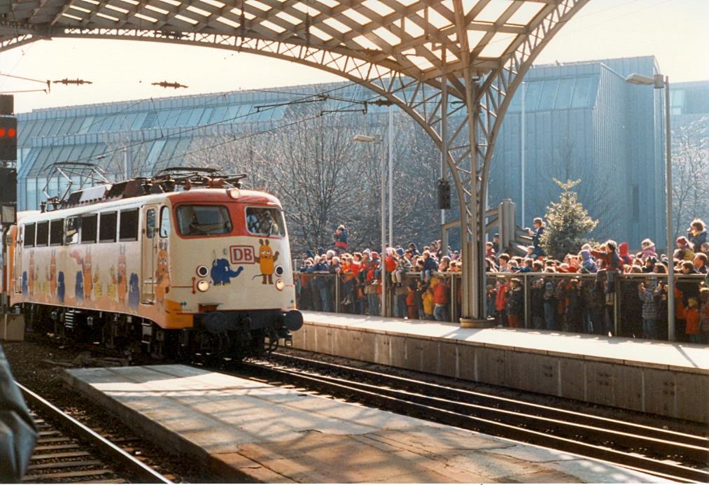 Zum Geburtstag der Sendung mit der Maus gab es von der DB einen Mauszug