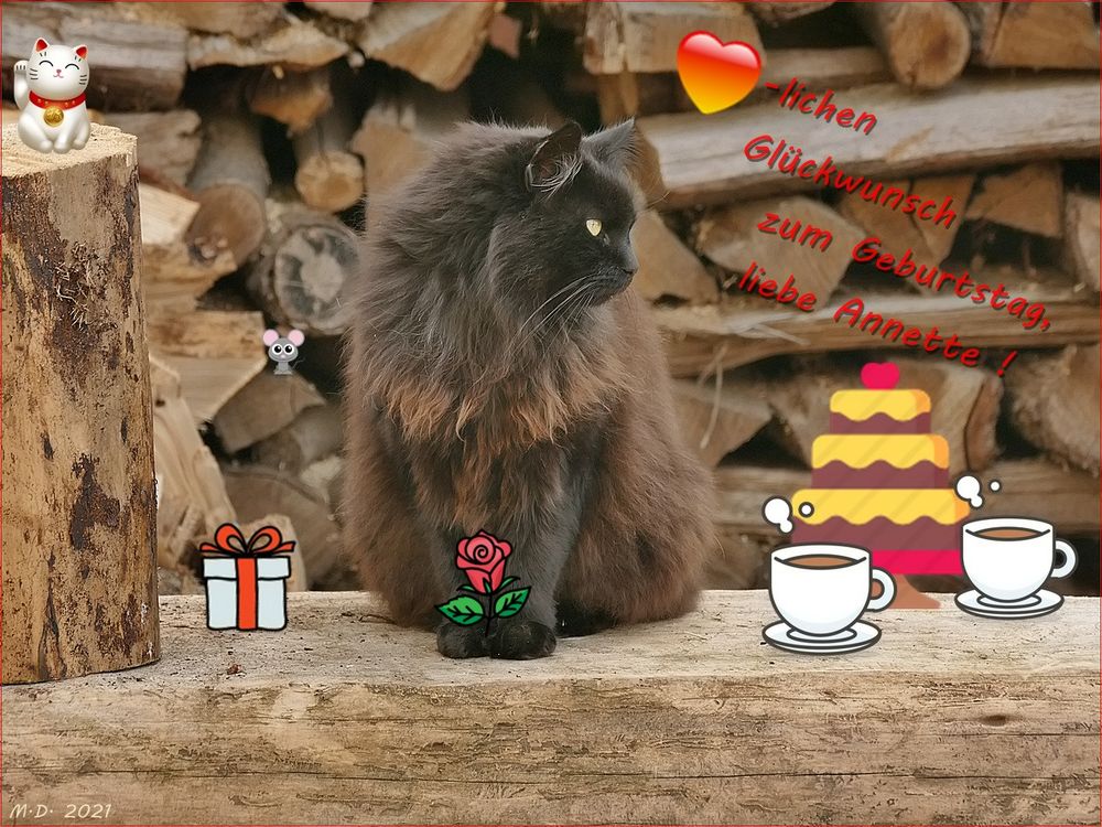 Zum Geburtstag von Annette ...