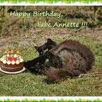 Zum Geburtstag von Annette ...