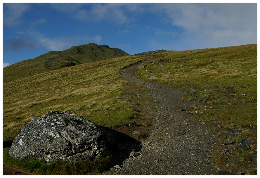 zum Gipfel des Beinn Ghlas 1103m