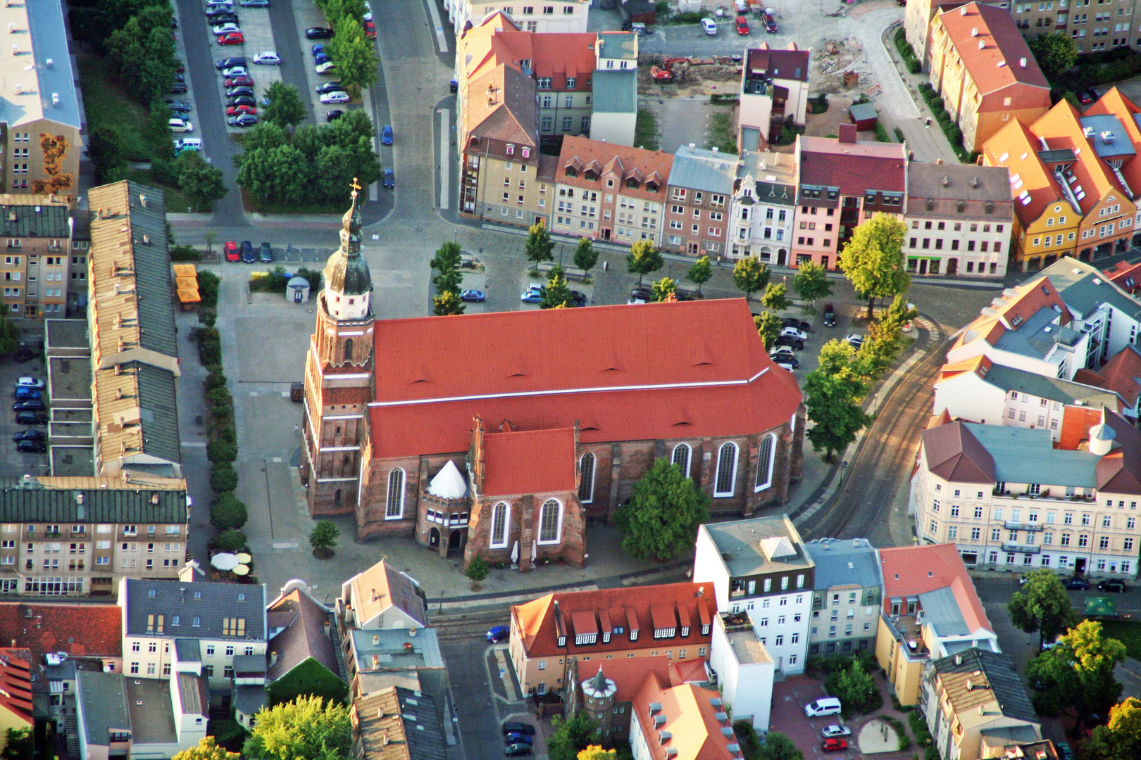 Zum heutigen Reformationstag: Die Oberkirche in Cottbus