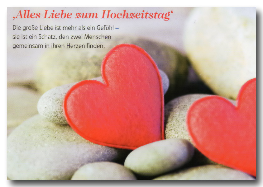 Zum Hochzeitstag