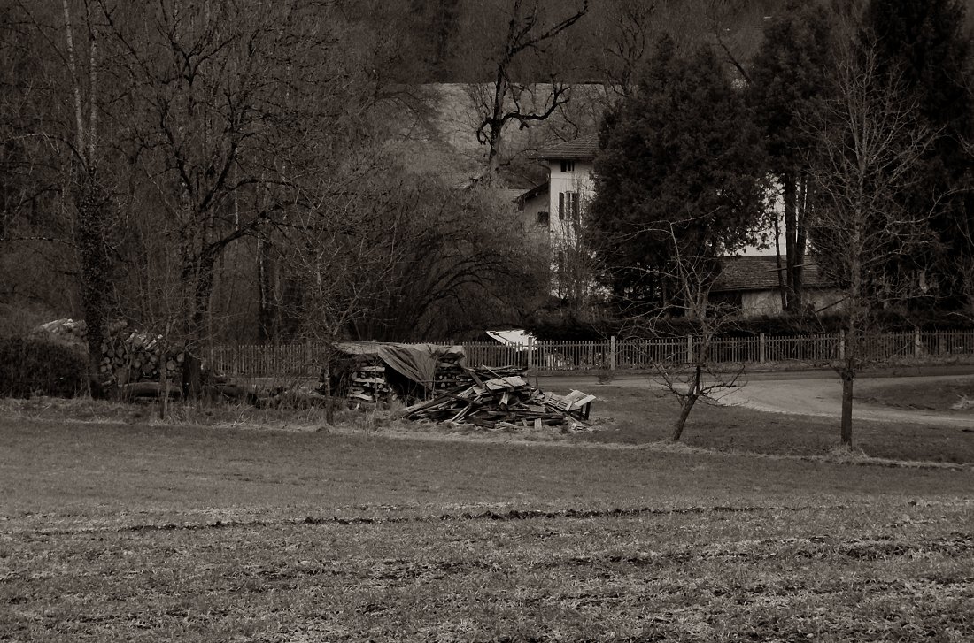 Zum Holzweg abbiegen