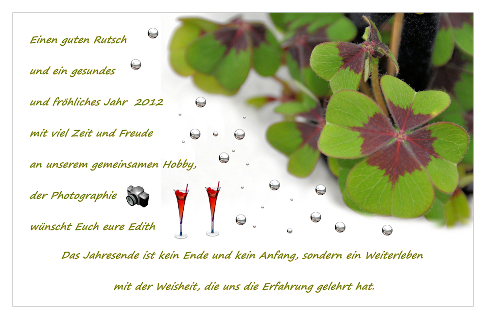 zum Jahresende.... Foto & Bild karten und kalender, neujahrswünsche