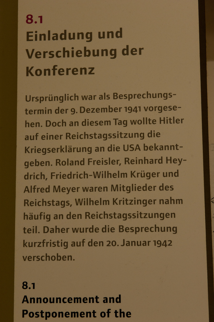 zum Jahrestag, heute vor 80 Jahren:  