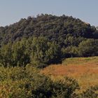 Zum Karfreitag der Radobyl hoch über der Labe (Elbe) im Böhmischen Mittelgebirge...