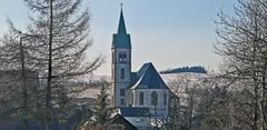 Zum "Karfreitaggedenken" passt für mich meine Lieblingskirche im Osterzgebirge...