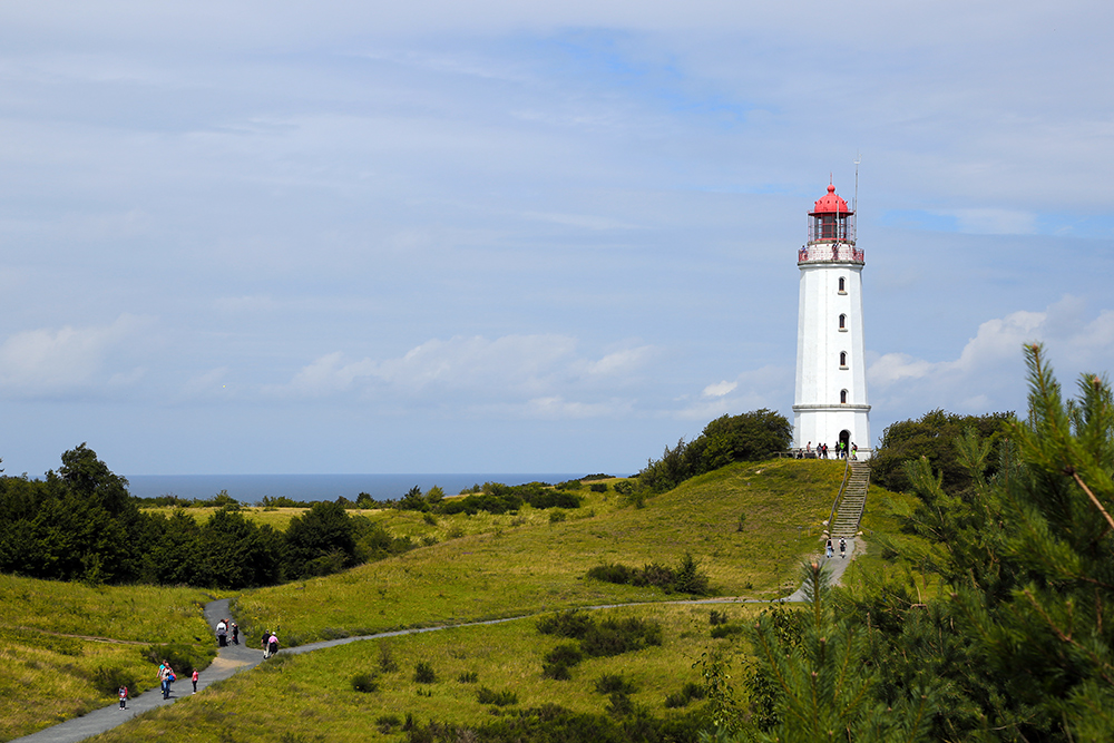 zum Leuchtturm wandern....