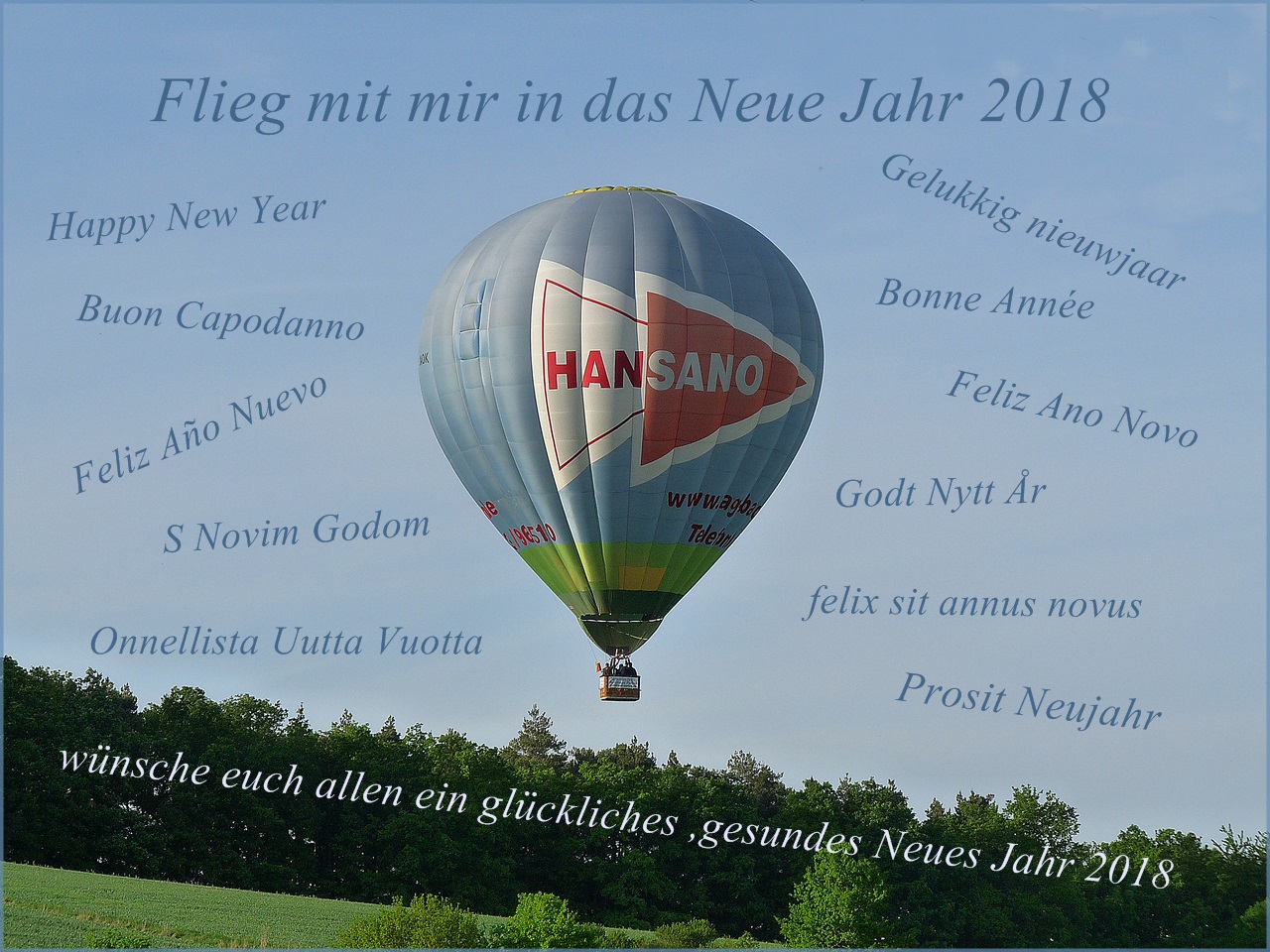 Zum Neuen Jahr 2018