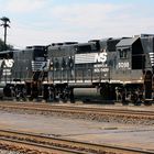 Zum Rangieren bereit... Norfolk & Southern EMD GP 38-2 NS#5098, NS#5141