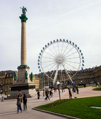 Zum Riesenrad-Fahren