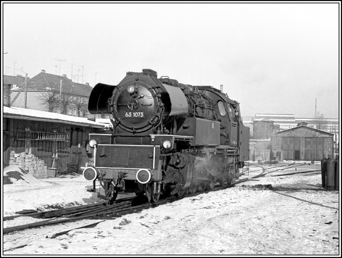 Zum Schluss die 65 1073 gut angekommen in Ilmenau