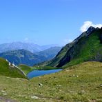 Zum Schwarzsee ist es nicht mehr weit vom Herzsee …