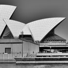 Zum Schwarzweißen Freitag: Sydney Opera House