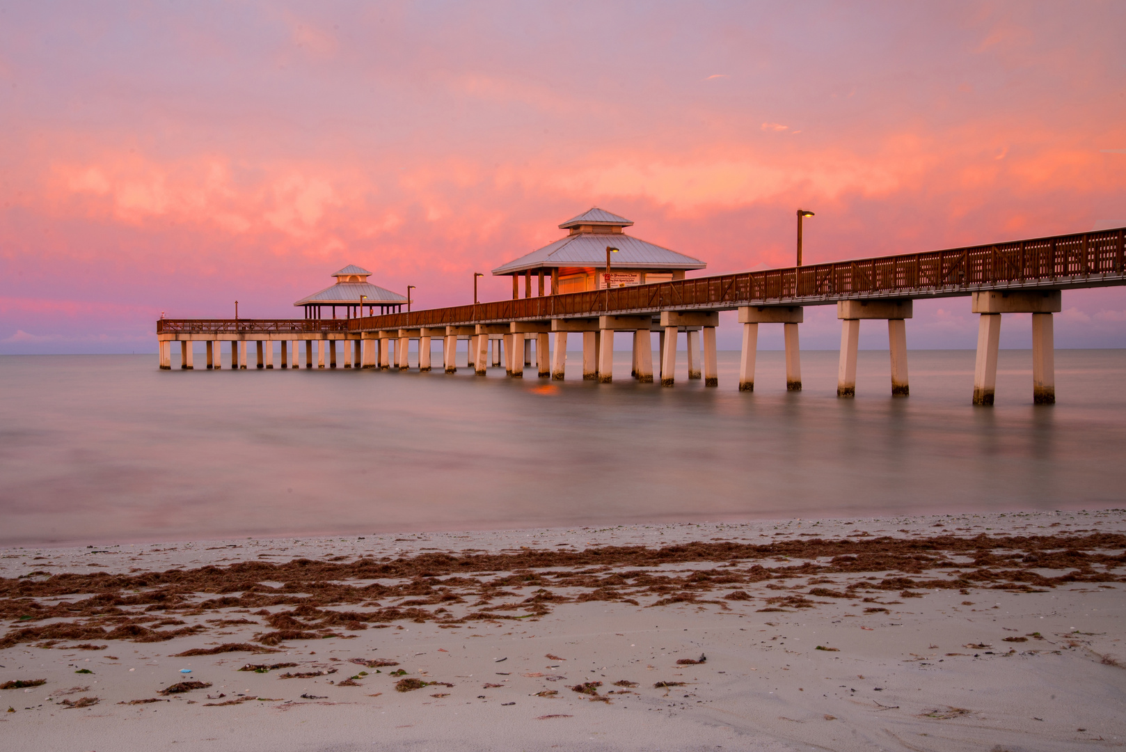 Zum Sonnenaufgang am Fort Myers Beach