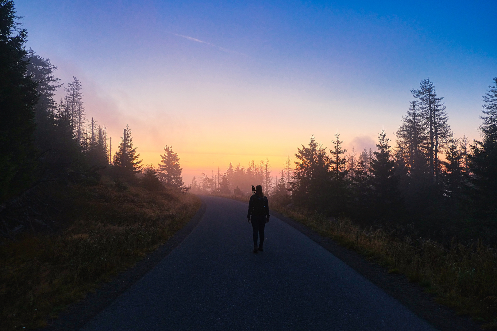 Zum Sonnenaufgang auf den Brocken