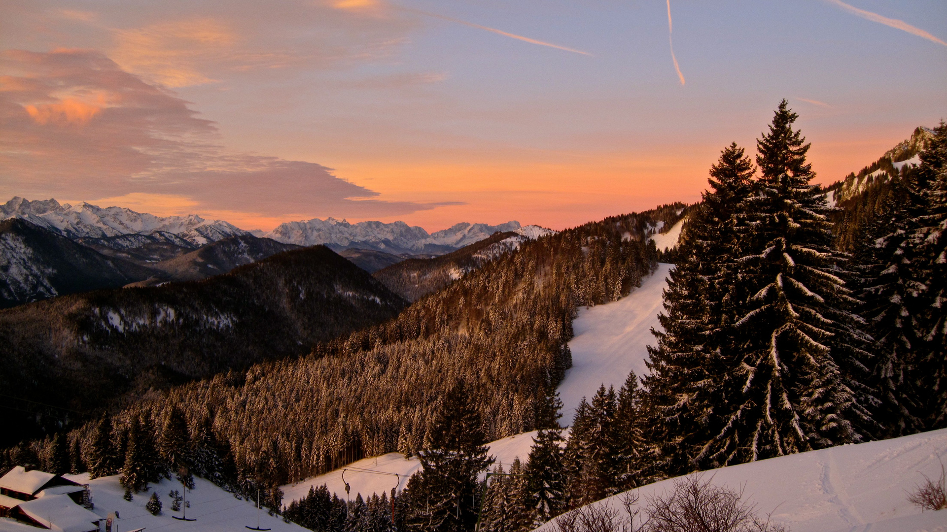 zum Sonnenaufgang auf´s Brauneck