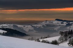 Zum Sonnenuntergang am ...