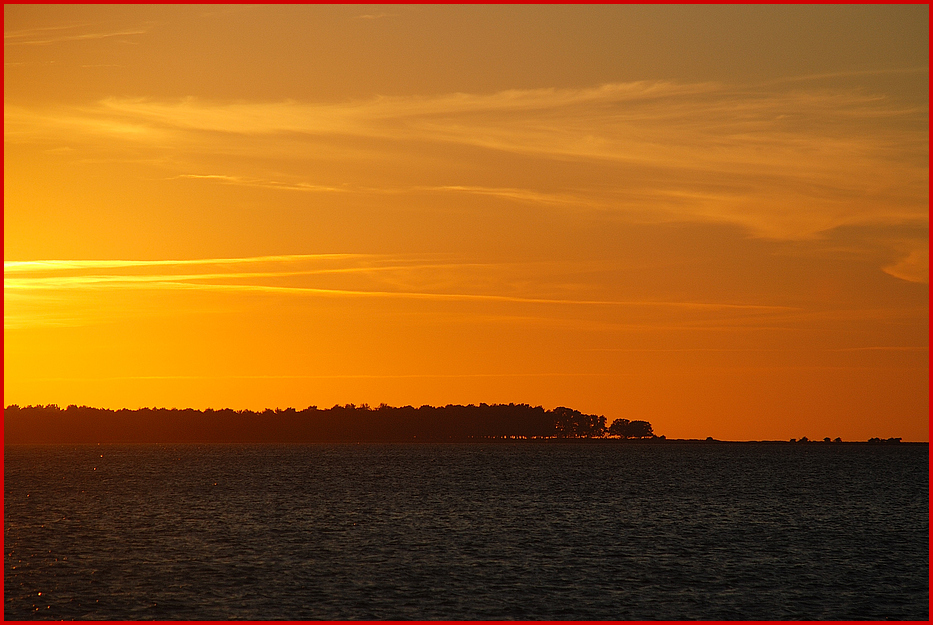 Zum Sonnenuntergang