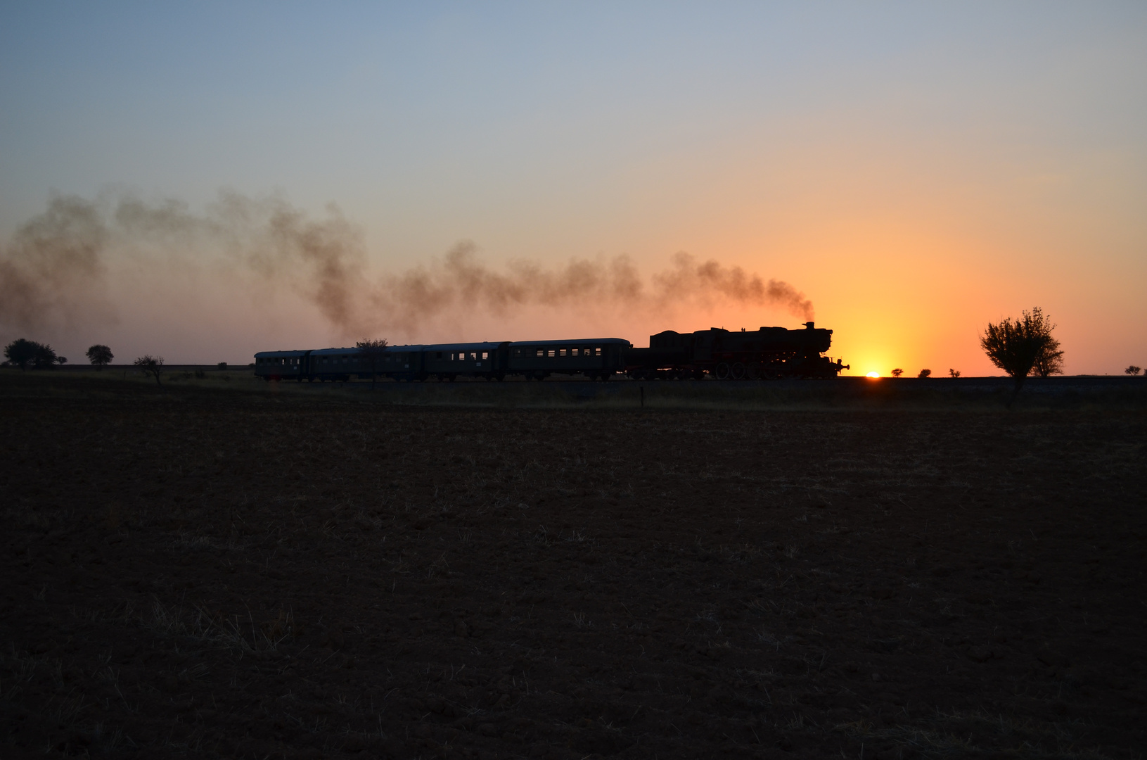 Zum Sonntagabend ein Sonnenuntergang in der Türkei