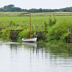 Zum Spiegeltag: Hafen in Ribe (Dan)