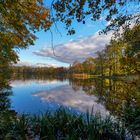 Zum Spiegeltag: Herbst im Schlosspark