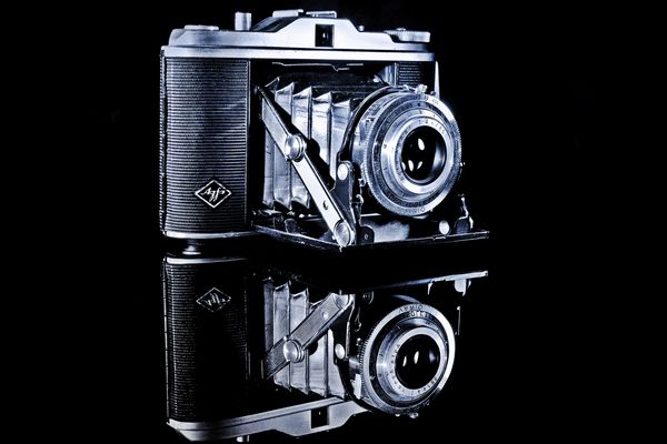 Zum Spiegeltag meine Agfa Agnar Isolette Vario 